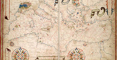 1380  Salvator_ Oliva._ Mediterranean._ H M_2515._ P O R T O L A N_ A T L A S._ Marseilles _1619