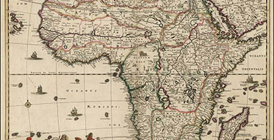 1762 24 Totius Africae Accuratissima Tabula  F.de Wit 1680