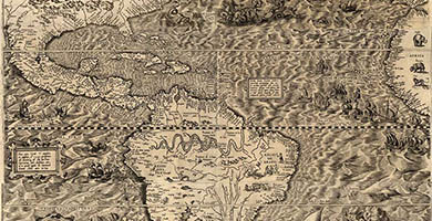 1796 2 Americae Sive Quartoe Orbis Partis Novaet Exactissima Descriptio- Diego Gutiero1562