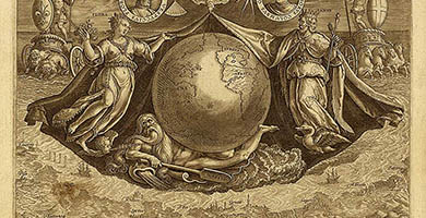 1801 6 Americae Retectio  Joannes Stradanus 1592