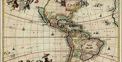 1820 21 Novissimaet Accuratissima Totius Americae Descriptio  John Ogilby 1671