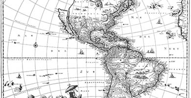 1821 22 Novissimaet Accuratissima Totius Americae  Gerardum A. Schagen 1671