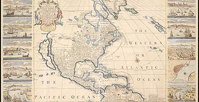 1848 9 A New& Correct Mapofthe Trading Partofthe West Indies  Henry Overton 1759
