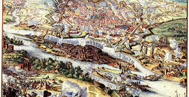 5548  Debelegeringvan Wenendoorde Turkenin1683