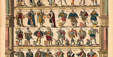 5614  Ordines Sacri Romani Imp. A. Ortelius1624