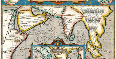 1939 11 Erythraei Sive Rubri Maris Periplus  A. Ortelius 1597