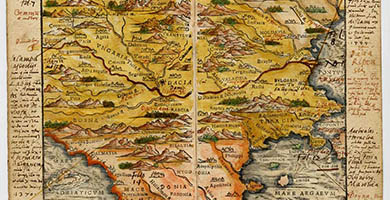 2280  Johannes_ Honter- Rudimenta Cosmographica- Brasov1542