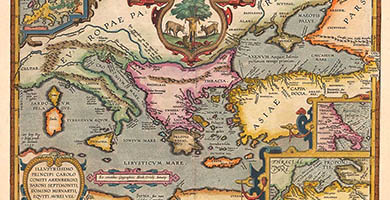 2303  Mapofthe Voyageofthe Argonauts