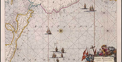 2315  Novae Hispaniae  Chili  Peruviae et Guatimalae Littorae Apud F.de Wit
