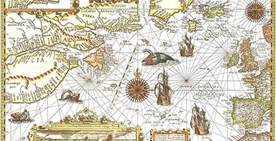 2336  Petrus Plancius  Nova Francia.. Terra Nova1592