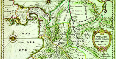 2345  R-003 Novum Regnum Granatese- W. Blaeu X V I Icent