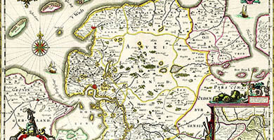 2363  R-021 Typus FrisiÃ¦ Orientalisauctore Vbbone...1664