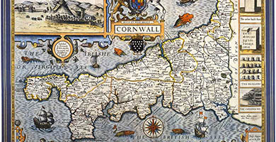 2381  R-039 Mapof Corwall1627