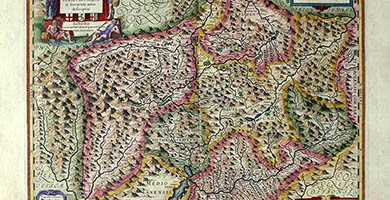 2241  R H A E T I A E S U B D I T A R U M Q U E... Amstelodami Guiljelmus Blaeu1634