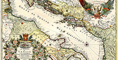 2190  Le Golfede Venise  H. Jaillot 1693