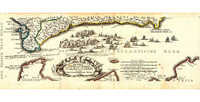 2221  Die Fahrtvon Cadiz.. Gabriel Bodenehr1710