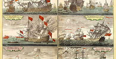 4675 1 H O M A N N H E I R S  Die Koenigl Flotteu Fischereyvon GroÃŸ- Britannien1735