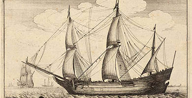 4909  Wenceslas_ Hollar_-_ A_ Flute_( State_2)
