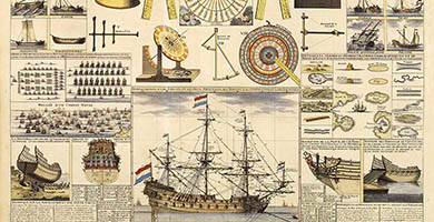 4916 2 Nouvelle Carte Pour Conduireala Connoissance  H. Chatelain 1720