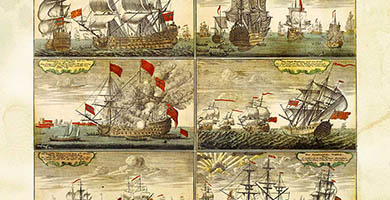 4932 2 H O M A N N H E I R S  Die Koenigl Flotteu Fischereyvon GroÃŸ- Britannien1735