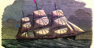 4969 16 X I X Century Ship
