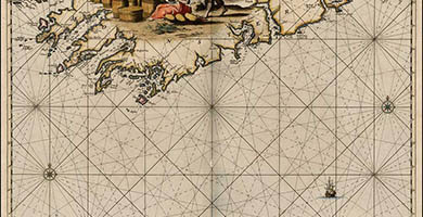 2508  Nieuwe Pascaert vande Suyt Sydevan Yrlandt  Johannes Van Keulen 1681