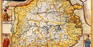 2632  D-017 Mapof China1626