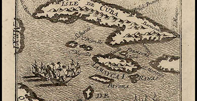 2643  Alain Manesson Mallet Is. De Cubaetde Jamaica1686