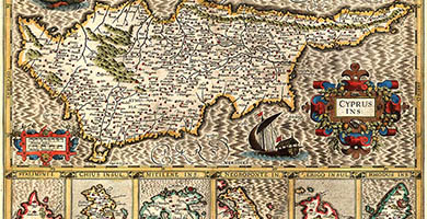 2639  M E R C A T O R H O N D I U S- Cyprus Ins1611