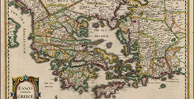 2545  Greece  John Speed 1651