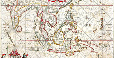 2575  D-005 India Guiljelmus Blaeu