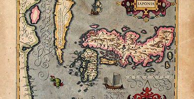 2624  Japonia  Jodocus Hondius 1613
