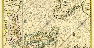 2625  Nova Et Accurata Iaponiae Terrae Esonis  Jan Jansson 1658
