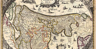 2558  Comitatus Hollandia Anonymous_3rd_state_by_ Frederick_de_ Wit_1630