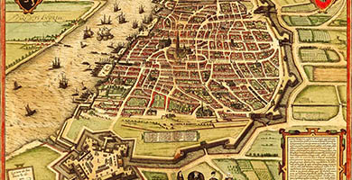 2900  G B E-002 Antwerpen- Anverpia1567 Lodovico Guiccardini_b