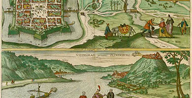 3465  Novee Zamky Neuhausel  Visegrad Plintenburg