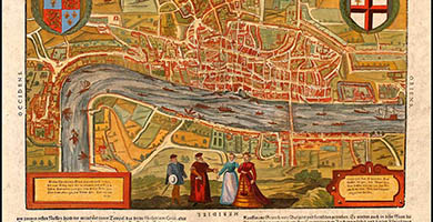 3500  Sebastian Munster  Londinum Feracis 1598