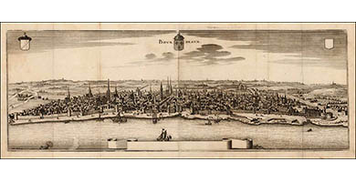 3520  Bourdeaux  Matthaus Merian 1652