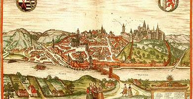 4233  G G E-053 Meissen S. Munster B& H1572