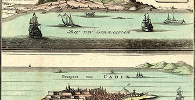 3615  G G I-002 Gibraltar3 Homann's Heirs1733