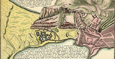 3616  G G I-003 Gibraltar Homann's Heirs1733