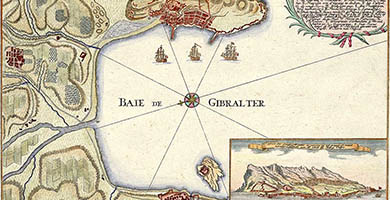3617  G G I-004 Gibraltar Johann Martin Will1780