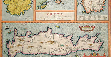 3689  G G R033 Creta Iouismagni A. Ortelius1612