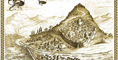 3696  G G R014 Mistras  Coronelli 1686