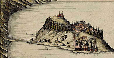 3713  Monemvasia  F.de Wit 1680