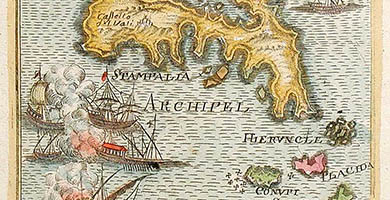 3743  G G R038 Mallet  Allain Manesson  Isle De Stampalia1719