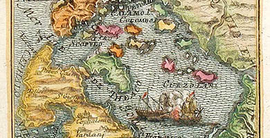 3752  G G R051 Mallet  Allain Manesson  Cephalonienund Zante1719