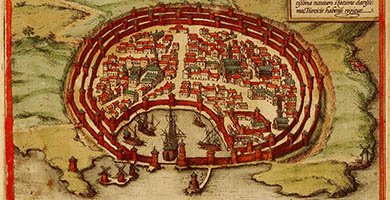 3770  Rhodus  Braun- Hogenberg 