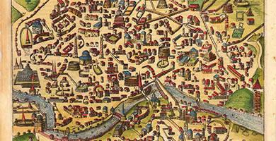 3973  Roma Vetus  Jodocus Hondius1627
