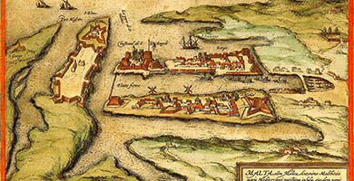 4107 1 Malta1565 Braun& Hogenberg4